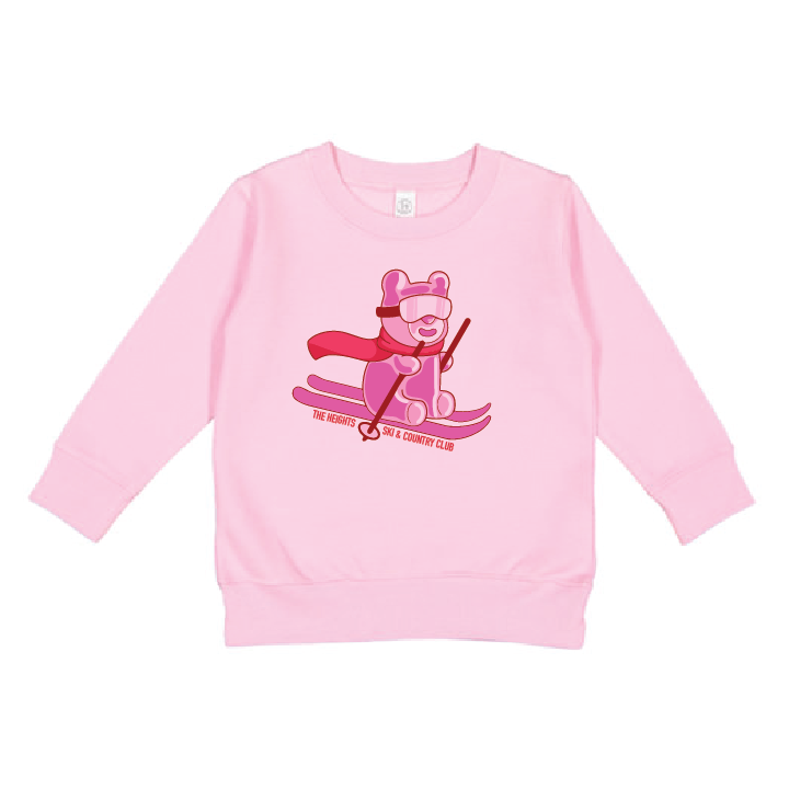 Pink Toddler Gummy Crewneck