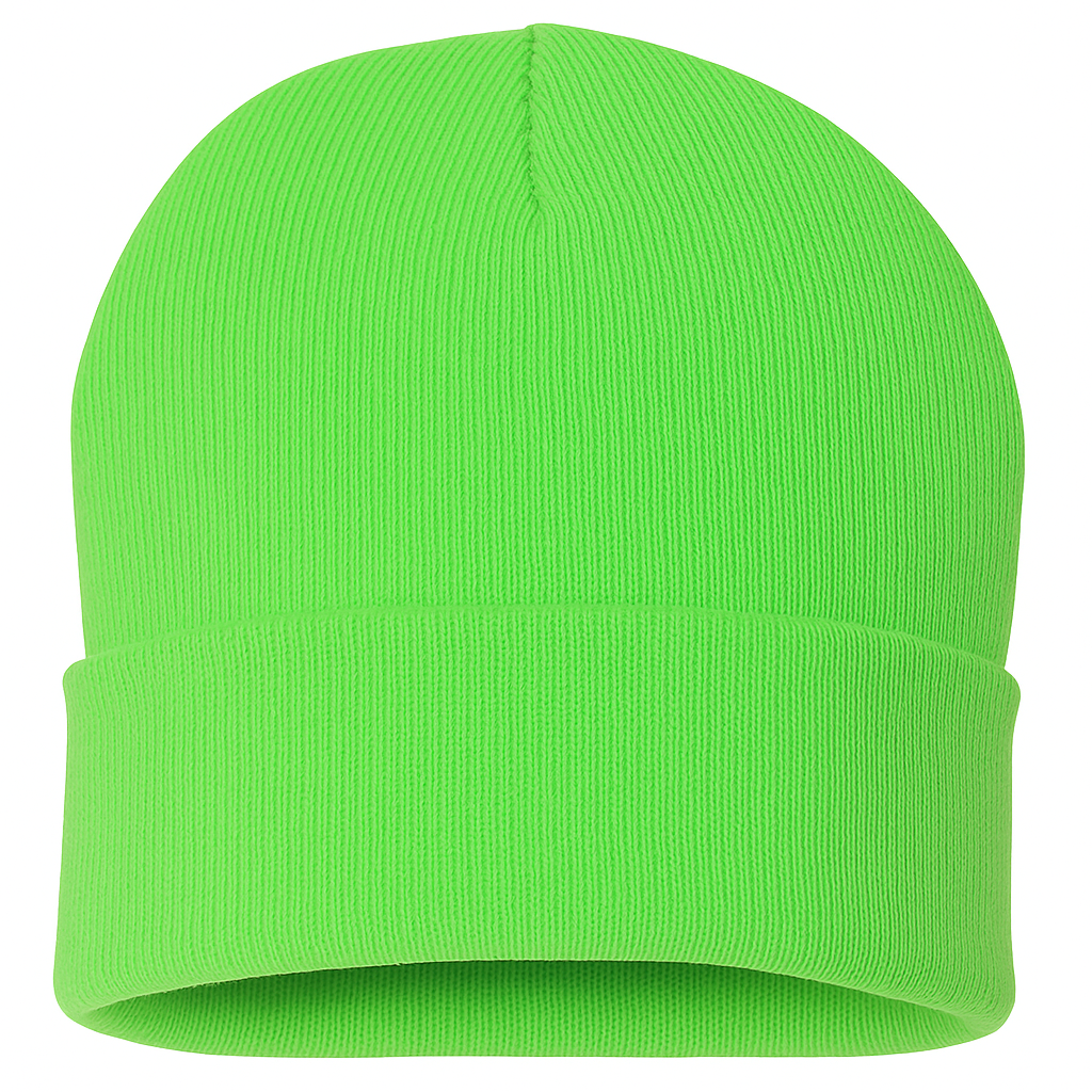 Youth Collegiate Toque - Neon Green