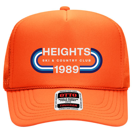 Whistler Youth Orange Trucker Hat
