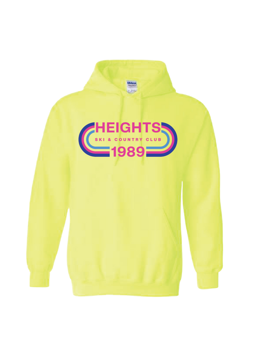 Sidewinder Adult Yellow Hoodie