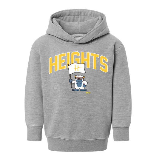 Yetti Toddler Hoodie - Heather Grey
